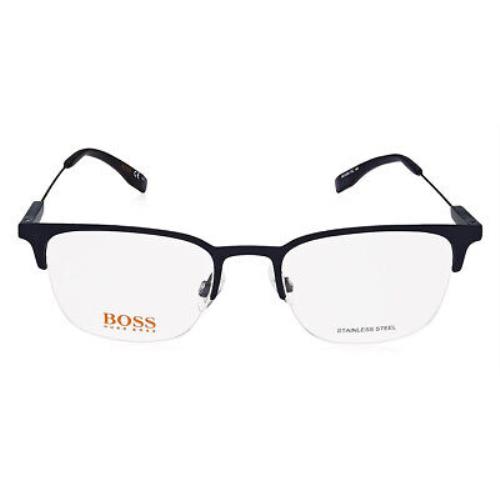 Hugo Boss 0335 Eyeglasses Men Rectangle 0003 Matte Black 51mm ...