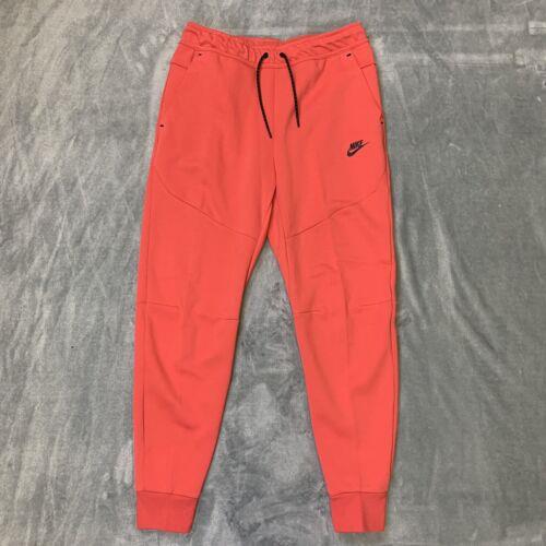 Nike Sportswear Tech Fleece Jogger Pants Lobster Red CU4495-605 Men`s Size L