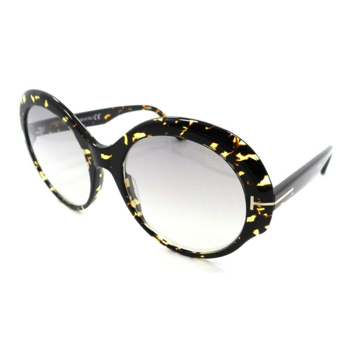 Tom Ford Sunglasses TF 0873 52C 58-20-140 Ginger Dark Havana / Smoke Grad Mirror