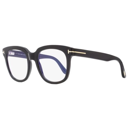 Tom Ford Blue Block Eyeglasses TF5537B 001 Black 52mm FT5537