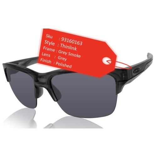 Oakley Thinlink Sunglasses Grey Smoke Frame Lens 93160163
