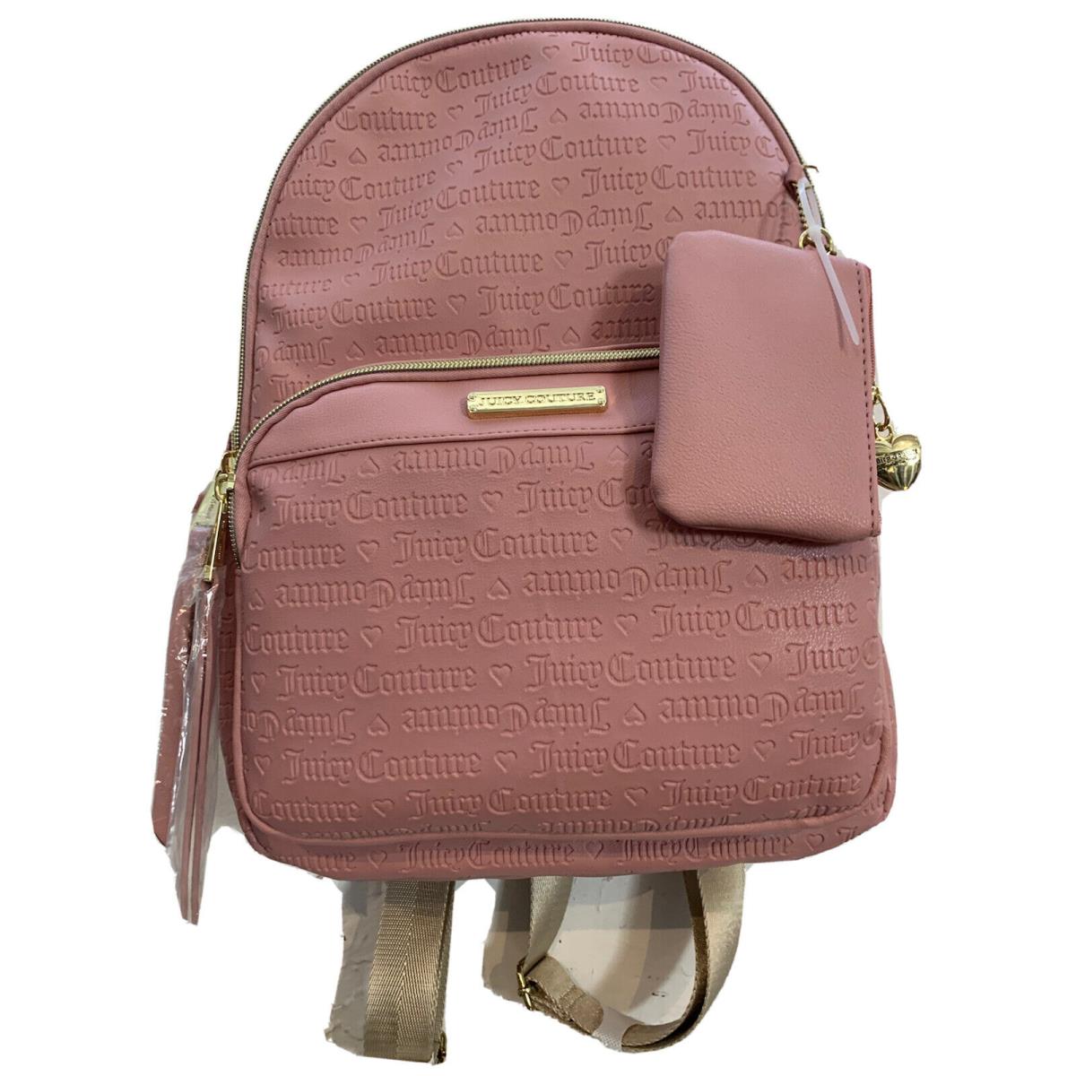 Juicy Couture Bag Pink Backpack Travel Purse