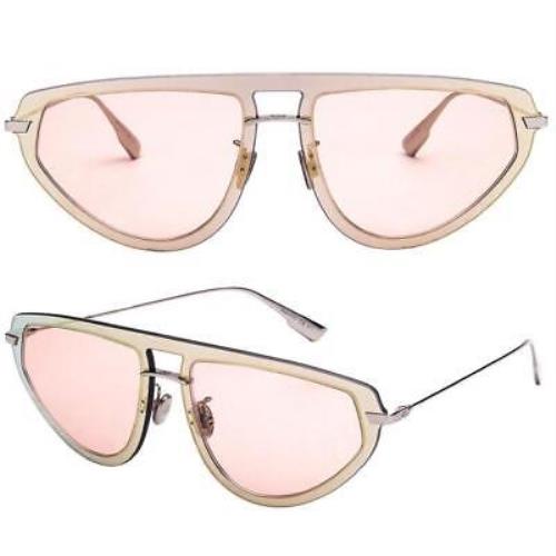 Dior sunglasses CASE - Frame: Gold Orange /, Lens: Pink