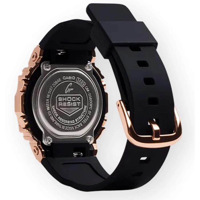 Casio watch  - Rose Gold Dial, Black Band