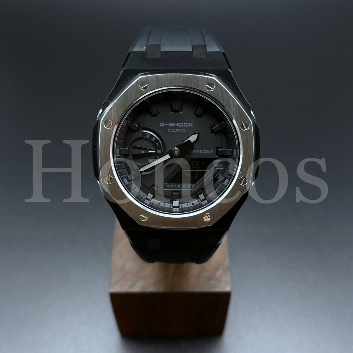 Casio watch  - Black Dial, Black Band, Black Bezel
