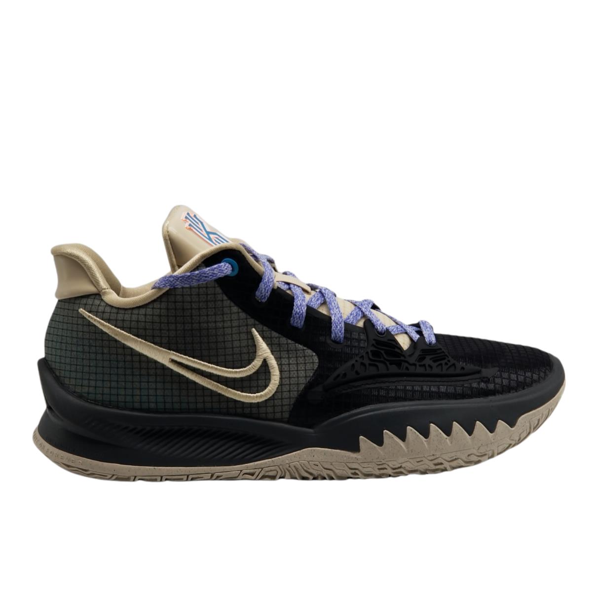 Nike Kyrie Low 4 CW3985-003 Unisex Black Sneaker Shoes Size M9.5 W11