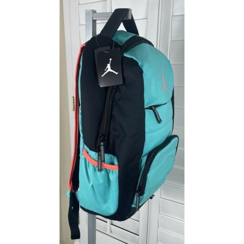 teal jordan backpack