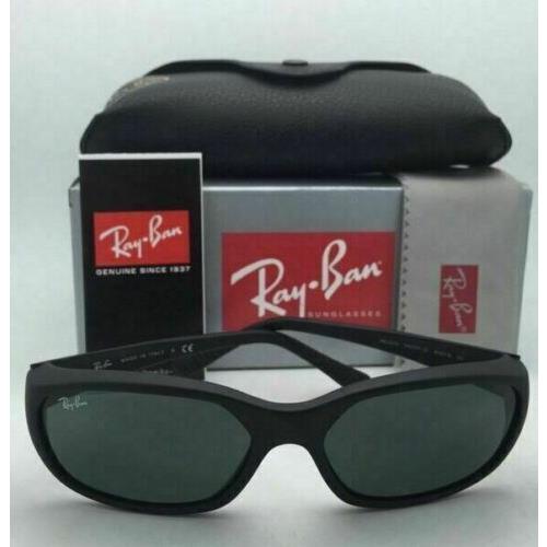 Ray-Ban sunglasses  - Matte Black Frame, Green Lens 9