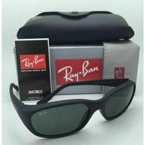Ray-Ban sunglasses  - Matte Black Frame, Green Lens 10