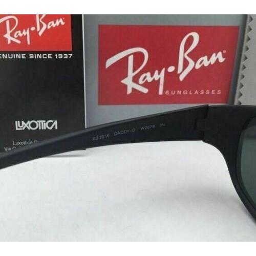 Ray-Ban sunglasses  - Matte Black Frame, Green Lens 6