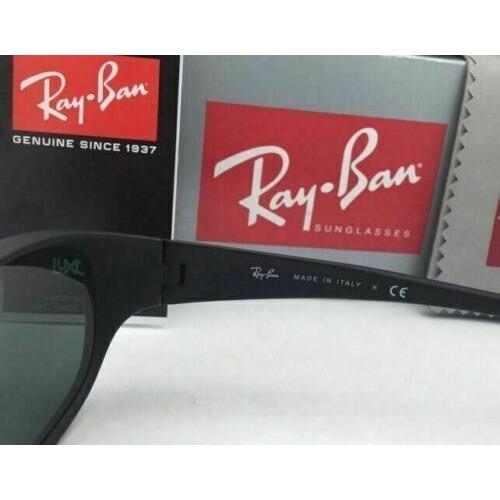 Ray-Ban sunglasses  - Matte Black Frame, Green Lens 7