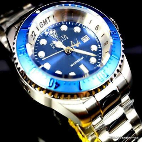 Invicta watch  - Blue Face, Blue Dial, Silver Band