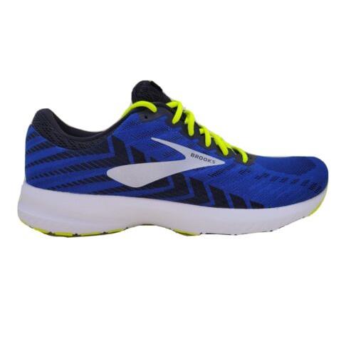 Brooks Mens Launch 6 Energize Neutral Running Shoes Sz 9.5 - Blue, Black, Nightlife