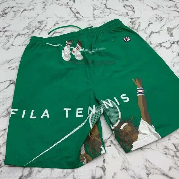 mens fila short set