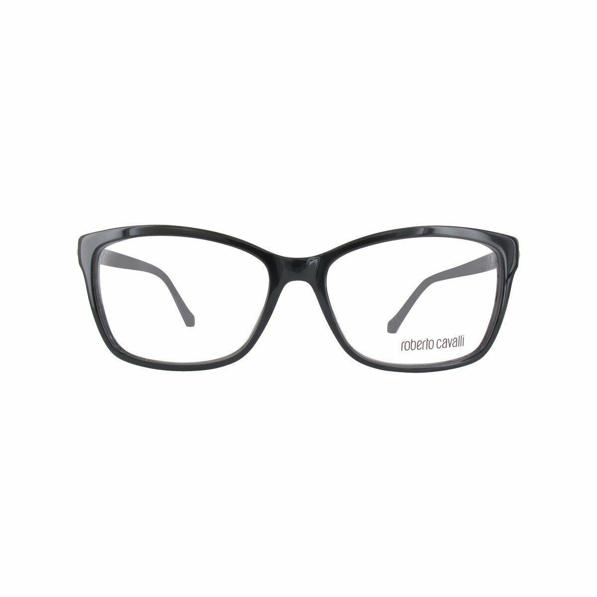 Roberto Cavalli Propus 940 005 Black Grey Sake Plastic Eyeglasses 55-15-140