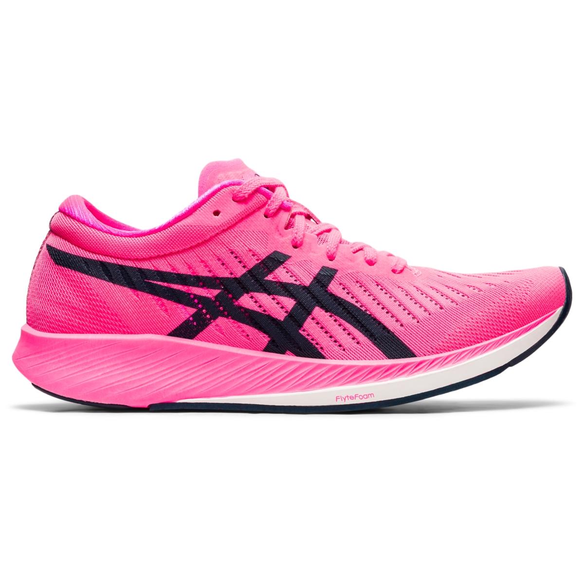 Asics Women`s Metaracer Running Shoes 1012A580 HOT PINK/FRENCH BLUE