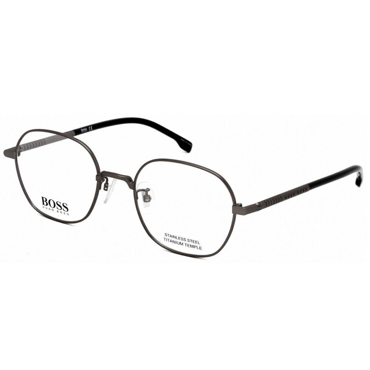 Boss Eyeglasses Hugo Boss Optical Frames Semi Matte Dark Ruthenium 1109/F 0R80