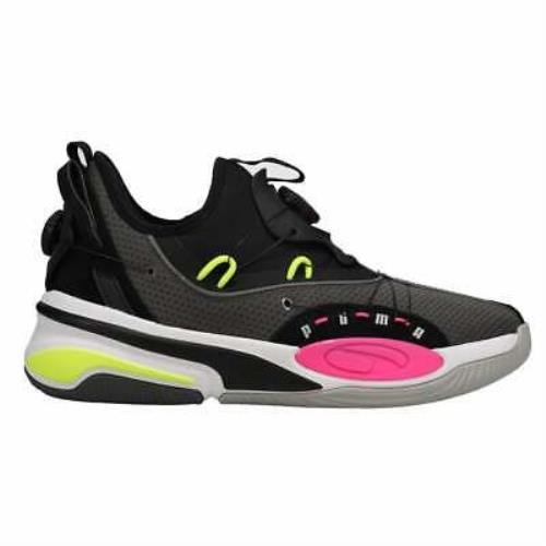 Puma 194277-03 Double Disc Mens Basketball Sneakers Shoes Casual - Black
