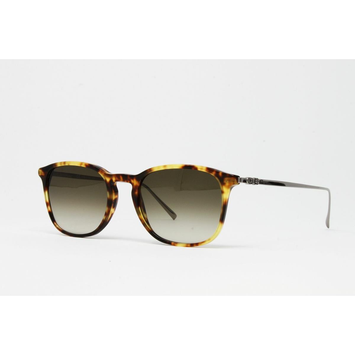 Salvatore Ferragamo Unisex Square Sunglasses Dark Tortoise 53mm