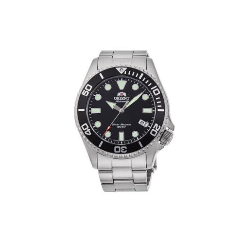 Orient Automatic Black Dial Men`s Stainless Steel Watch RA-AC0K01B10B