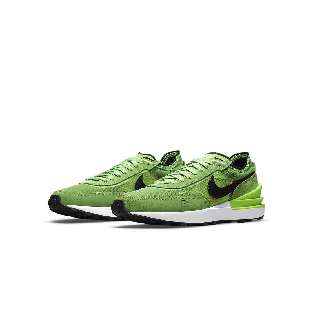 electric green nike shoes