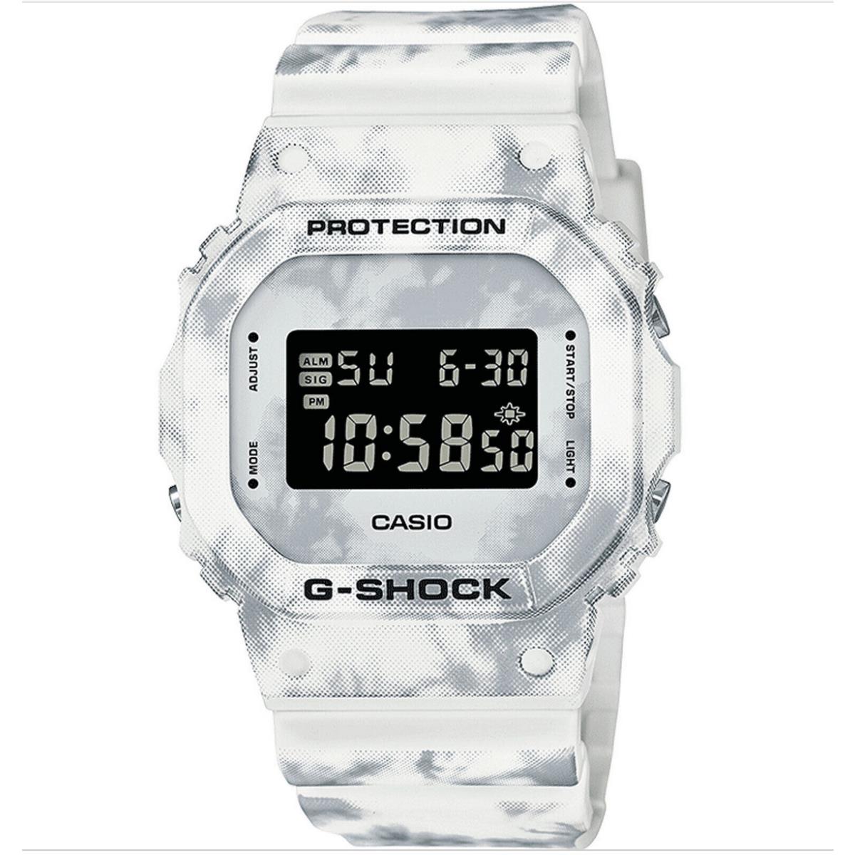 Casio G-shock DW5600GC-7 Limited Edition Resin Band Snow Camouflage Resin Band