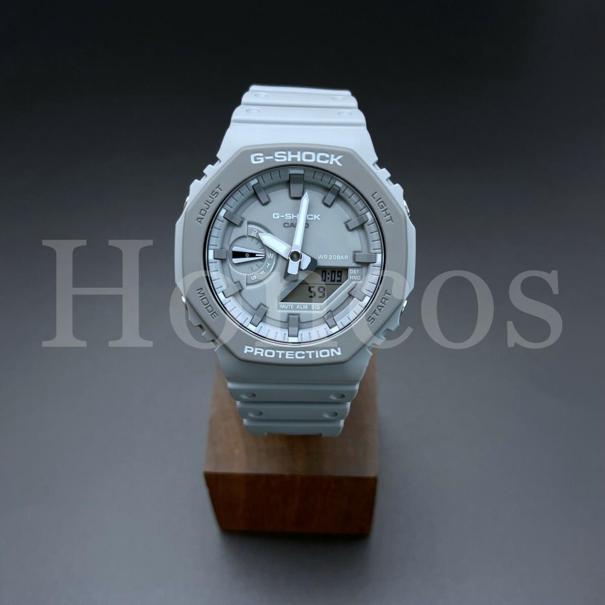Casio watch  - Gray Dial, Gray Band, Gray Bezel