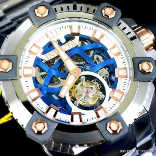 Invicta watch  - Blue Face, Blue Dial, Silver Band