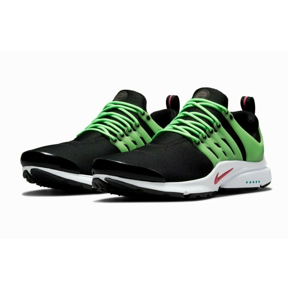Nike Air Presto Mens Size 9 Sneaker Shoes DJ5143 001 Green Strike Black