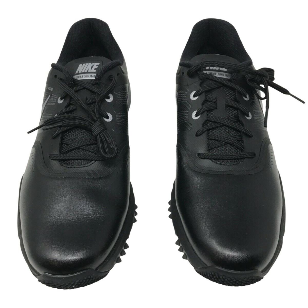 Nike Men`s Lunar Command Lightweight Golf Shoes Size 9.5 - Black