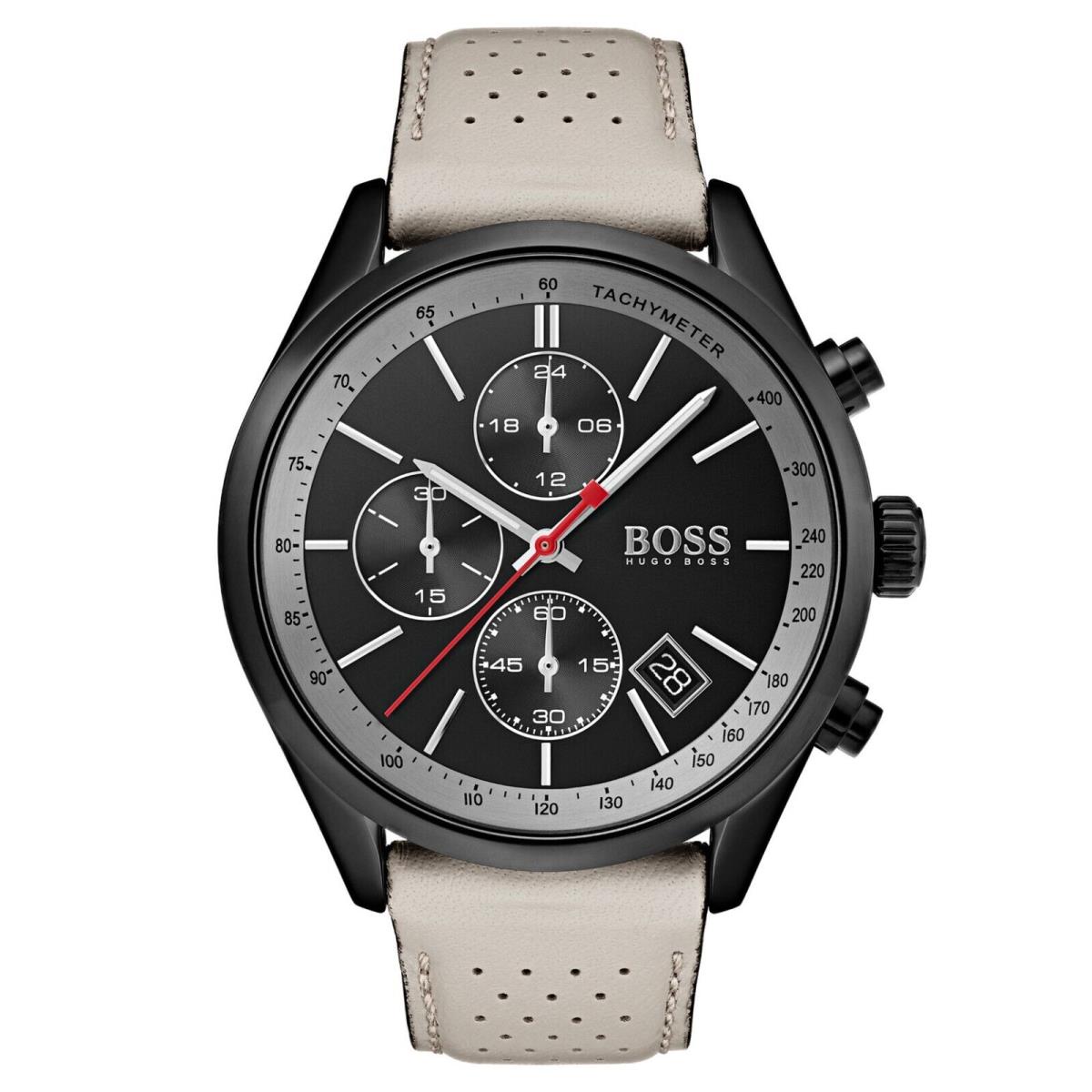 Hugo Boss Grand Prix Chronograph Men`s Watch 44mm