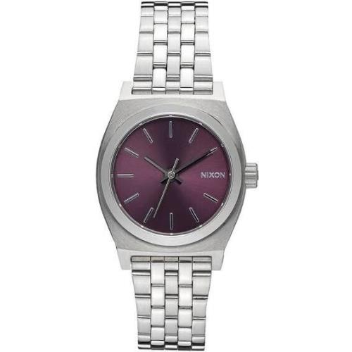 Nixon Watch Women Small Time Teller Plum A399 2157