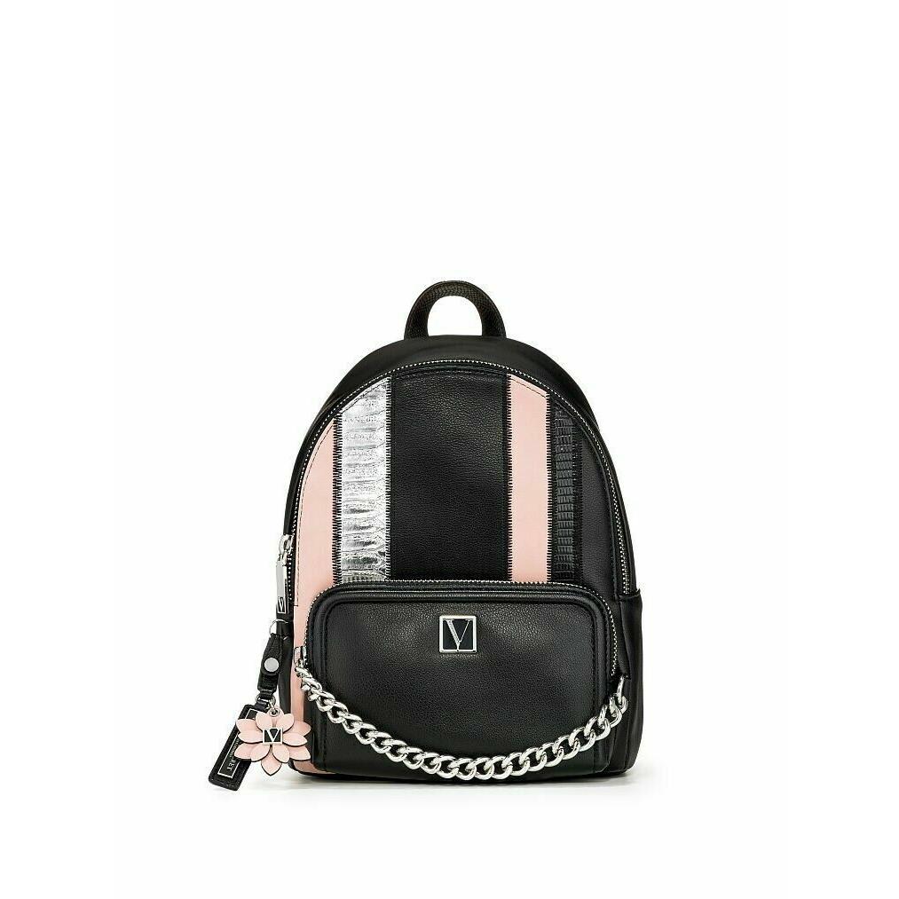 Victoria secret mini hot sale black backpack