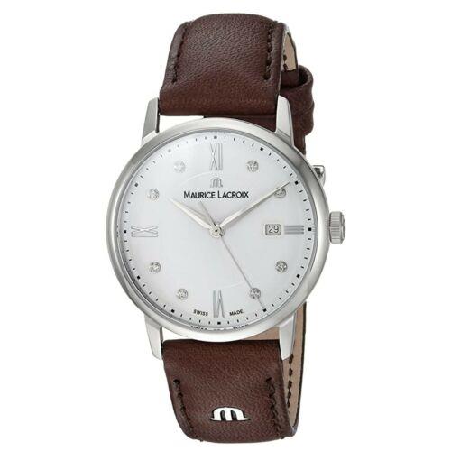 Maurice Lacroix EL1084-SS001-150-2 Women`s Eliros White Quartz Watch
