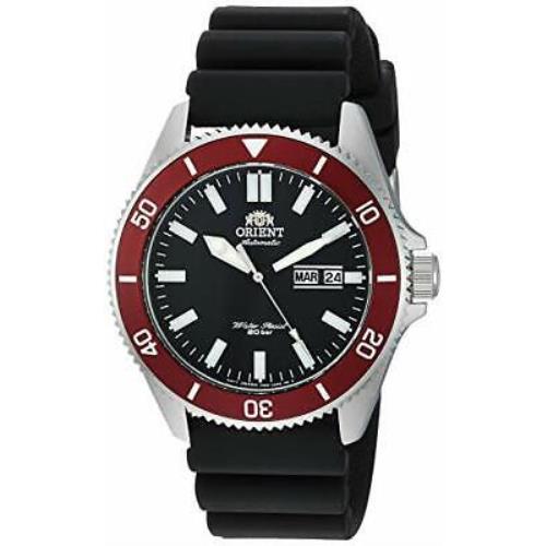 Orient Men`s Kanno Stainless Steel Japanese-automatic Diving Watch RA-AA0011B19A