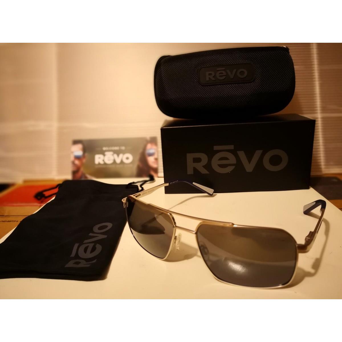Revo sunglasses  - Chrome Frame, Graphite Polarized Lens