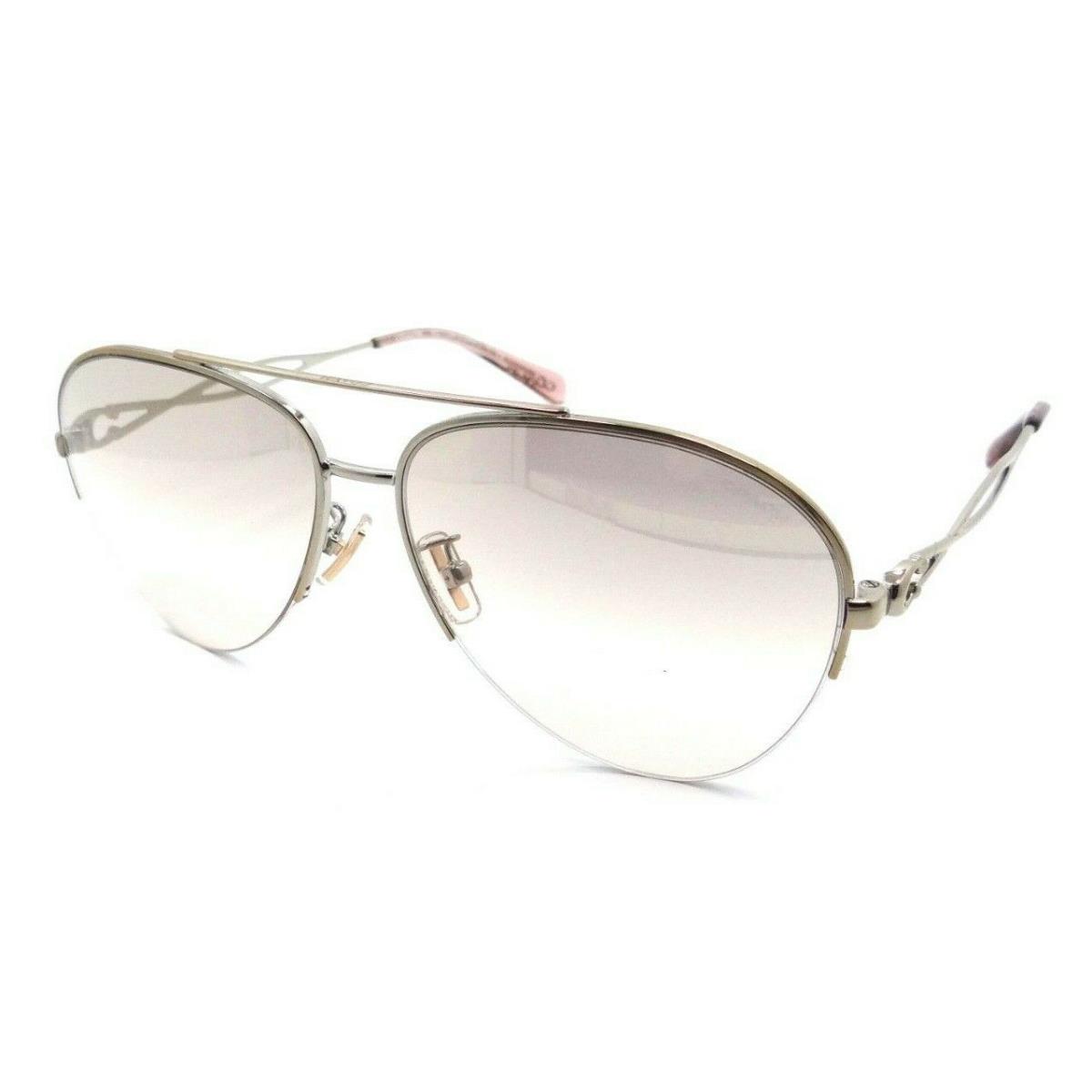 Coach Sunglasses HC 7124 90054E 59-14-140 C3447 Light Gold /pink Gradient Mirr