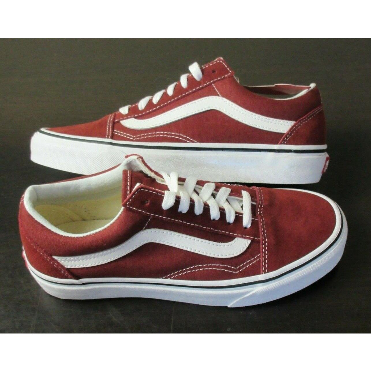 red vans womens size 7