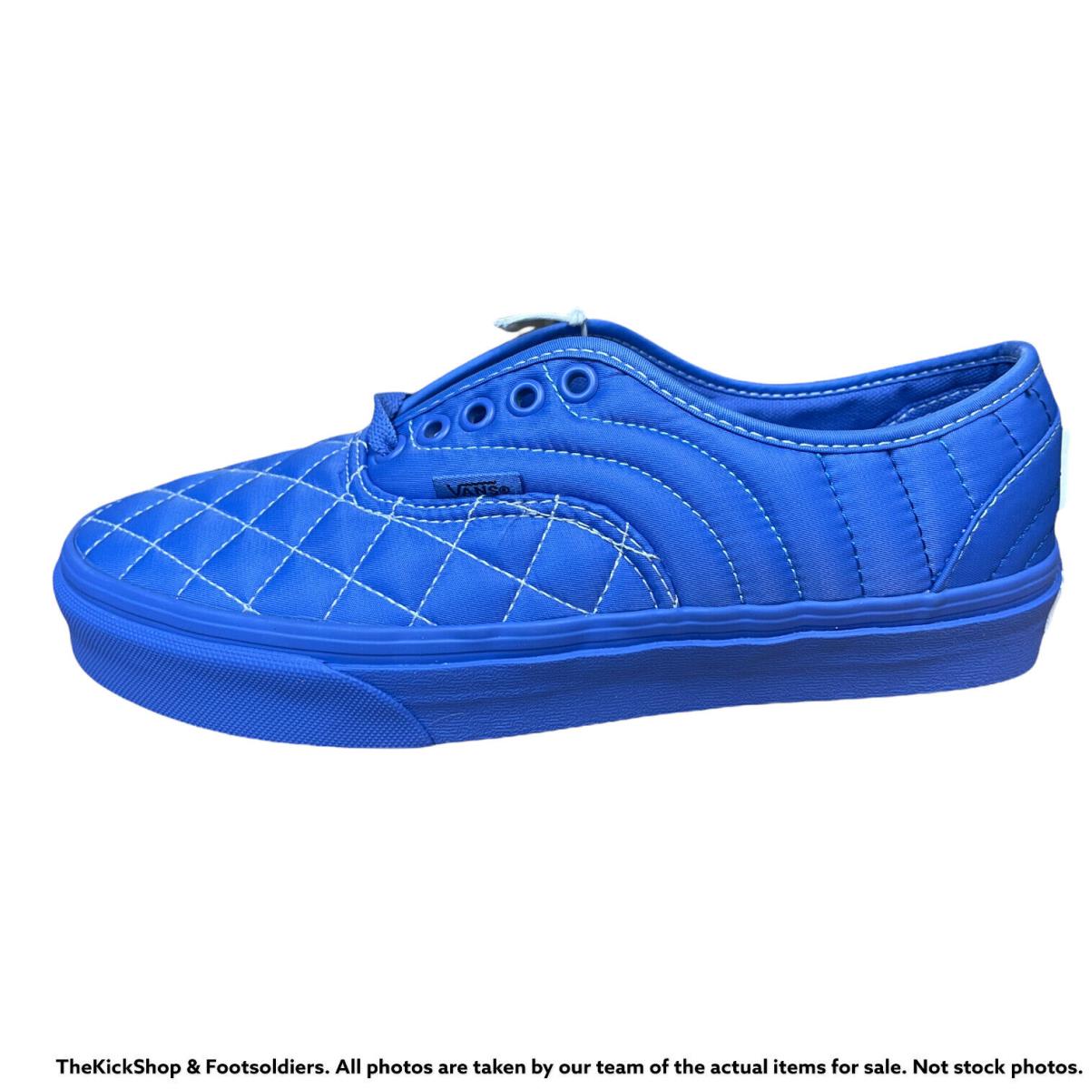 VN0A5HV3ZQ01 Vans Quilt Baja Blue Men Size 4.5 Women Size 6