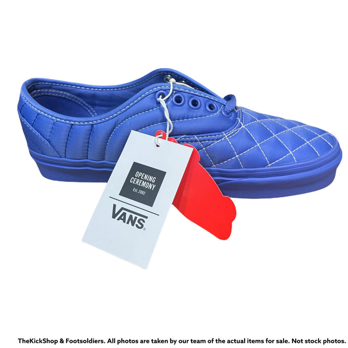 Vans shoes QUILT BAJA - Blue 1