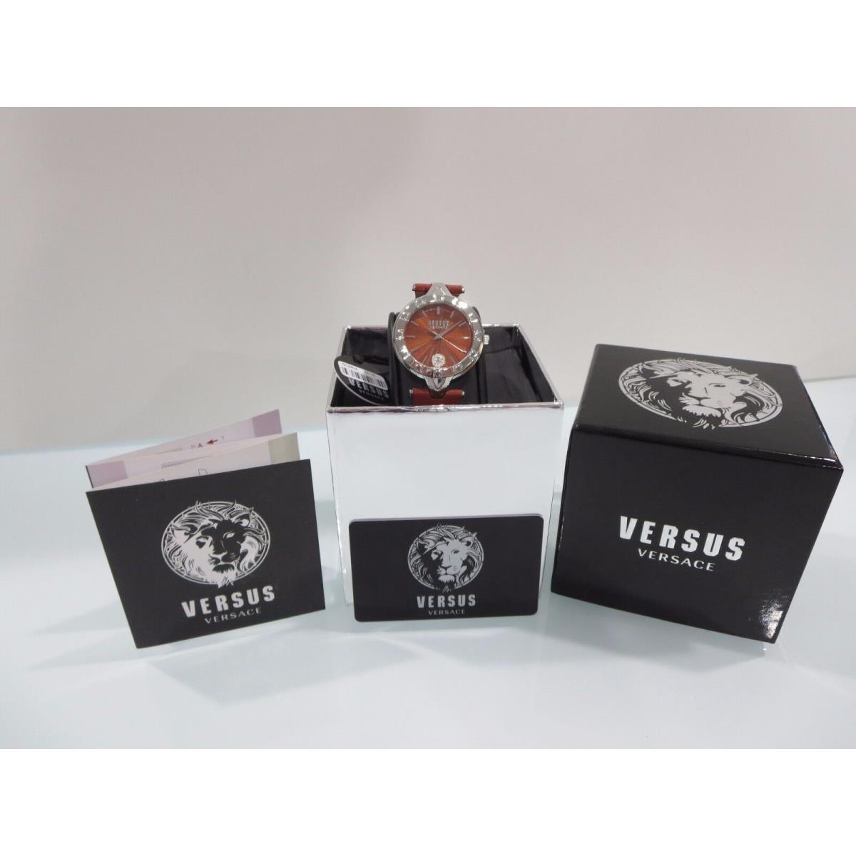 Versace watch  - Brown Dial, Brown Band 0