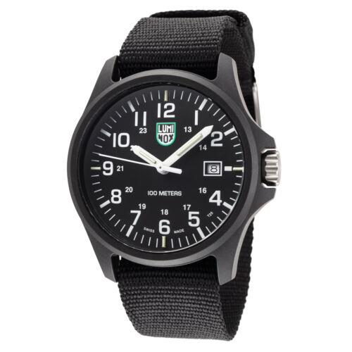 Luminox Men`s Patagonia Carbonox X2.2401.NB Black/white Dial Nylon ...