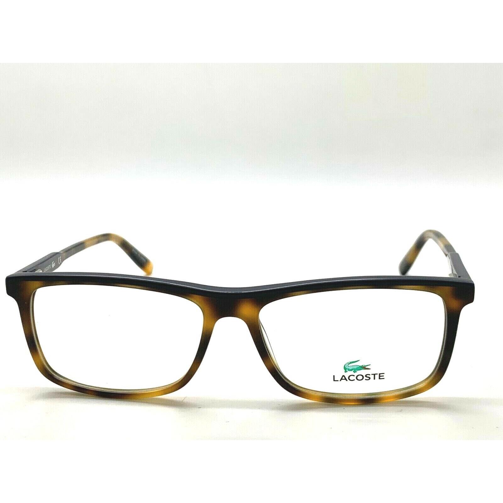 Lacoste eyeglasses  - HAVANA /DARK BLUE Frame