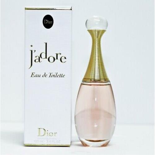 J`adore by Christian Dior 3.4 oz / 100 ml Eau de Toilette Women Perfume Spray