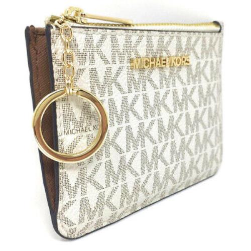 white michael kors wallet small