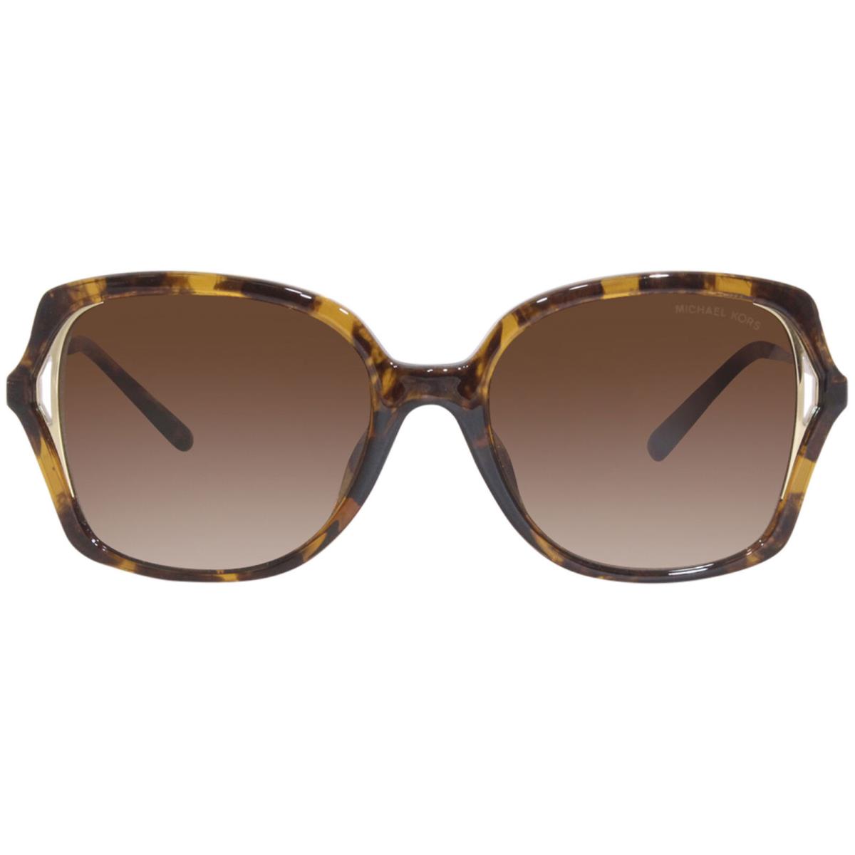 Michael Kors Interlaken MK2153U 300613 Sunglasses Dark Tortoise/brown Gradient