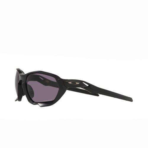 OO9019-01 Mens Oakley Plazma Sunglasses - Frame: Black, Lens: Gray