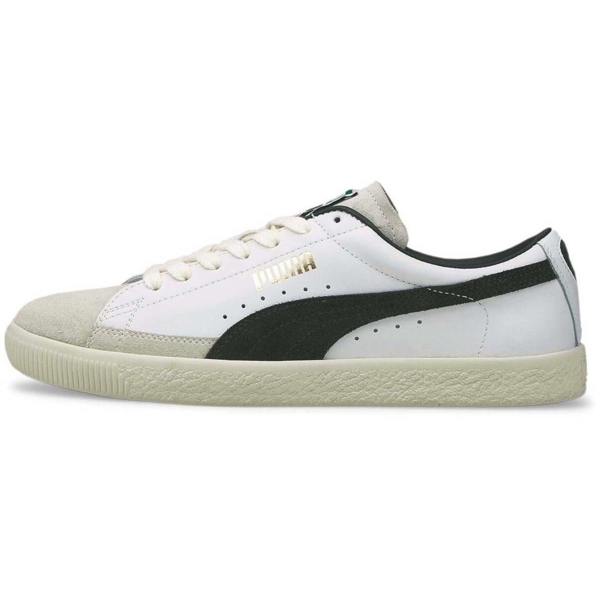 Puma Men`s Basket Vtg Shoes Puma White/green Gables 374922-10 f