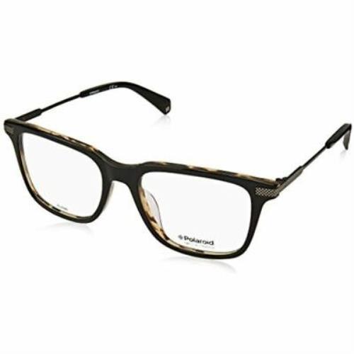 Polaroid Eyeglasses For Men Pld D346 I21 Black/havana Rectangle 53 19 140