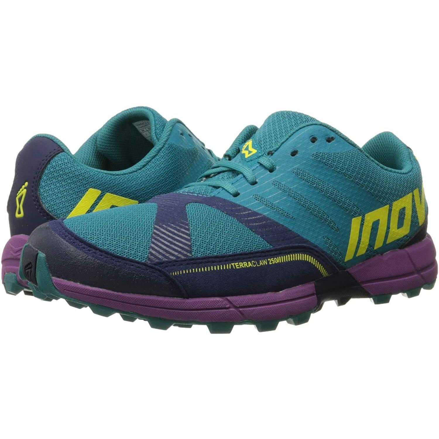 Inov-8 Terraclaw 250 Trail Runner Cross Trainer Shoes Size Women`s W 10 M 8.5